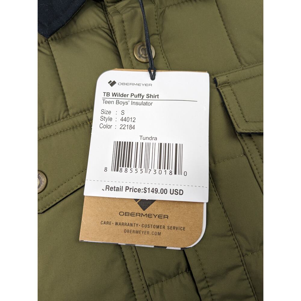 Obermeyer TB Wilder Puffy Shirt Jacket - Picture 4 of 6